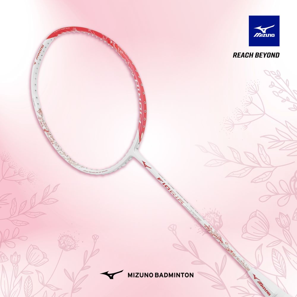 FIORIA LITE (UNSTRUNG) PEARL WHITE / GLORY CORAL